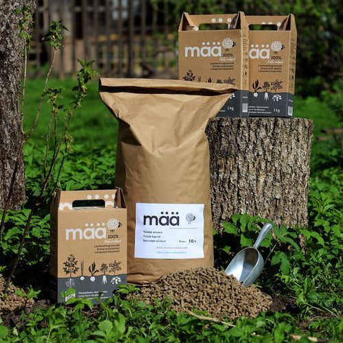 Didelės pakuotės vilnos granulės