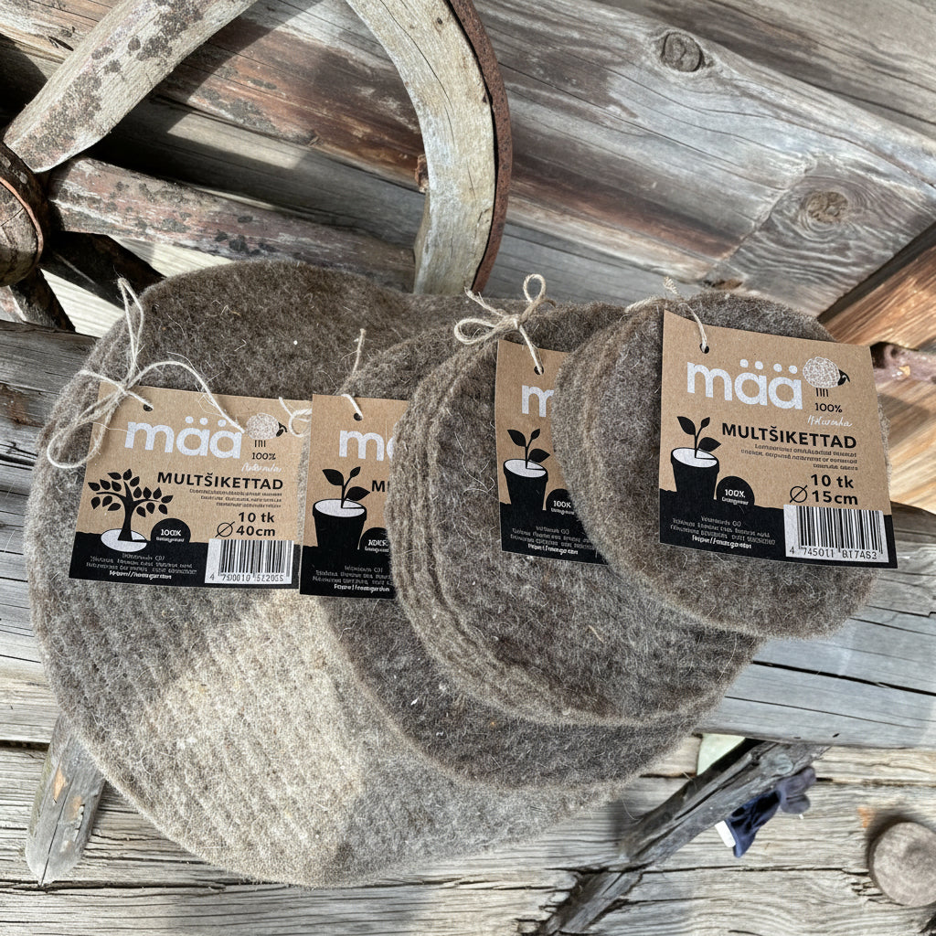 Erinevad lambavillast kettad